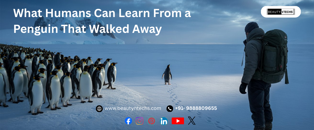 Penguin That Walked Away: Lessons in Survival & Change